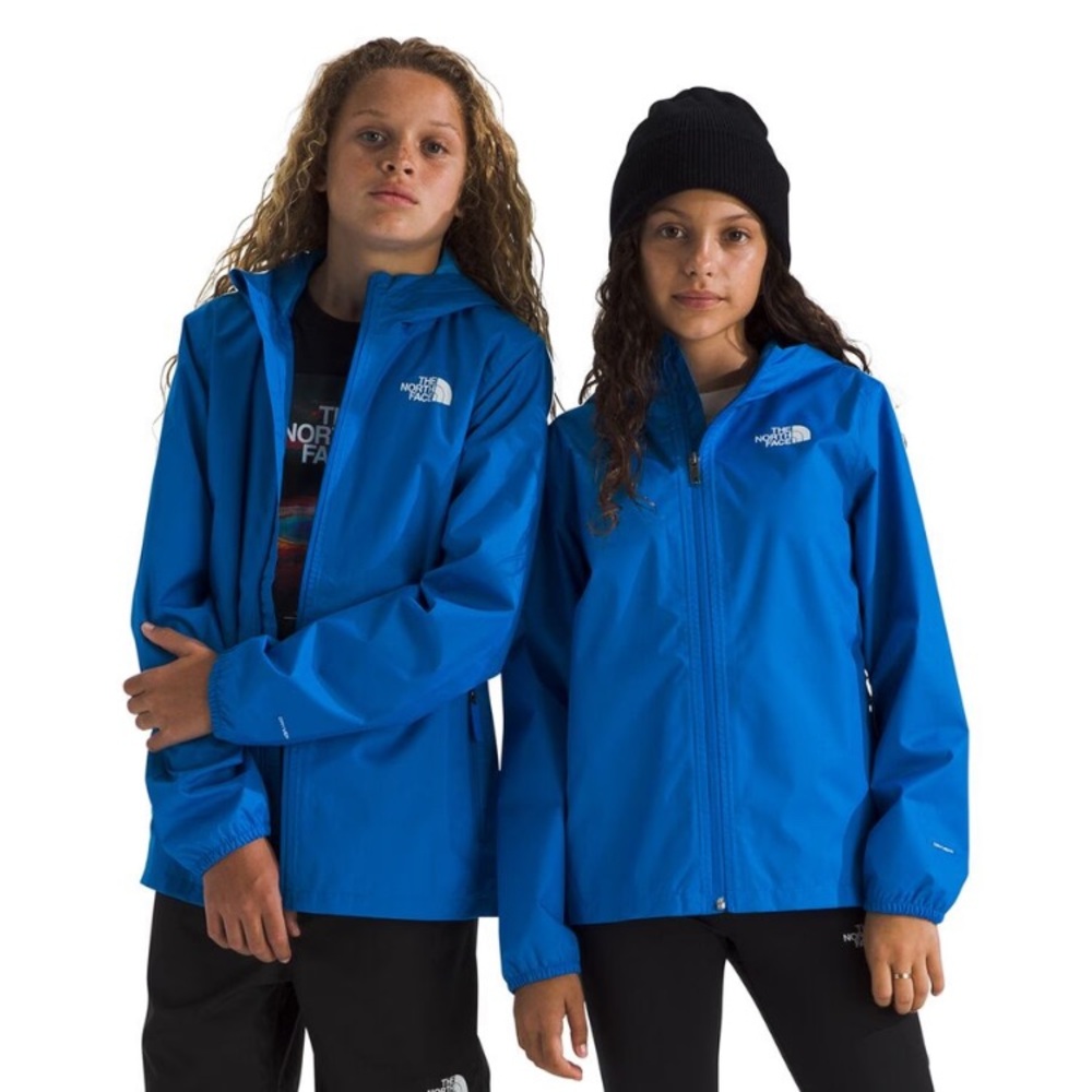 New: The North Face ZipLine Waterproof Rain Jacket w Hood. Size 10 / 12. Medium